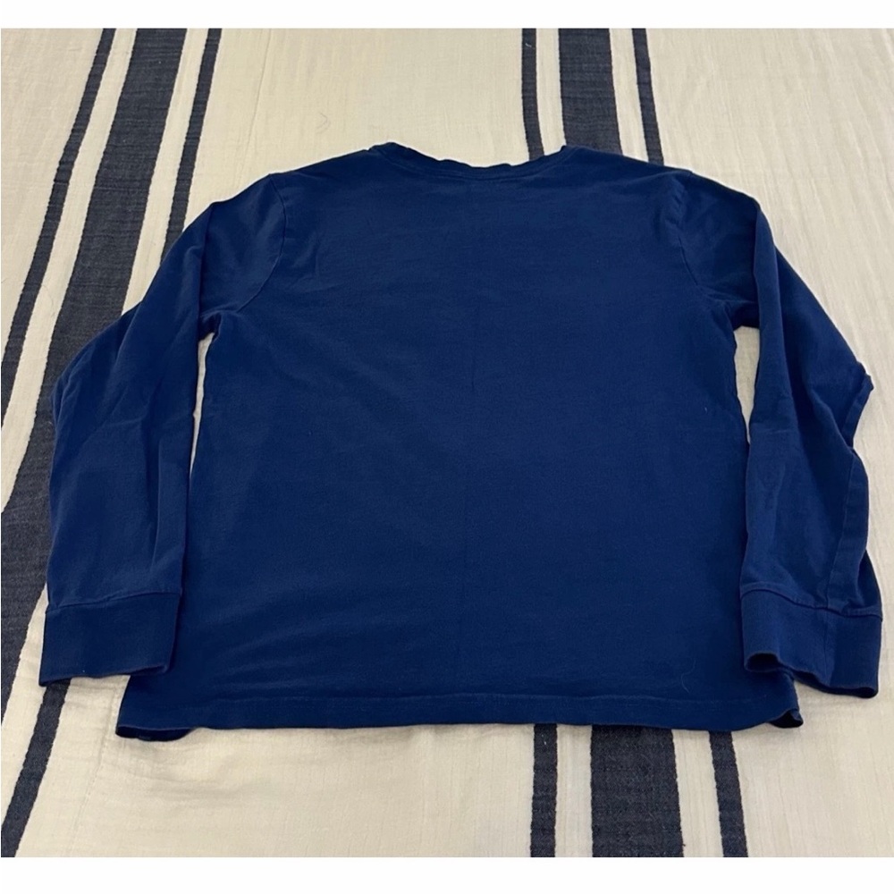 Patagonia Kids Navy Long Sleeve Tee, size M (10), EUC. - Picture 3 of 3